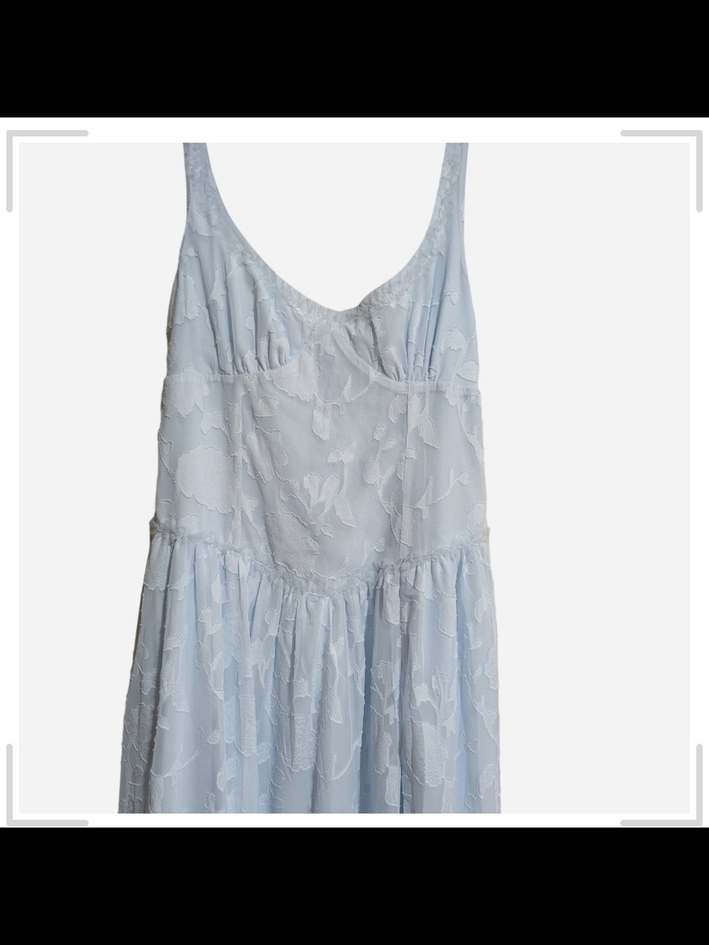 wild fable Light Blue Sleeveless Maxi Dress - Picture 2 of 9